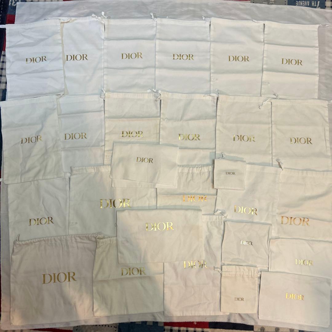 30枚‼️Christian Diorクリスチャンディオール保存袋巾着袋