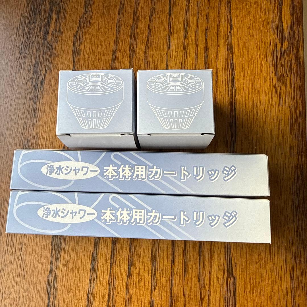 素流水お風呂用浄水カートリッジ2個組フリーサイエンス