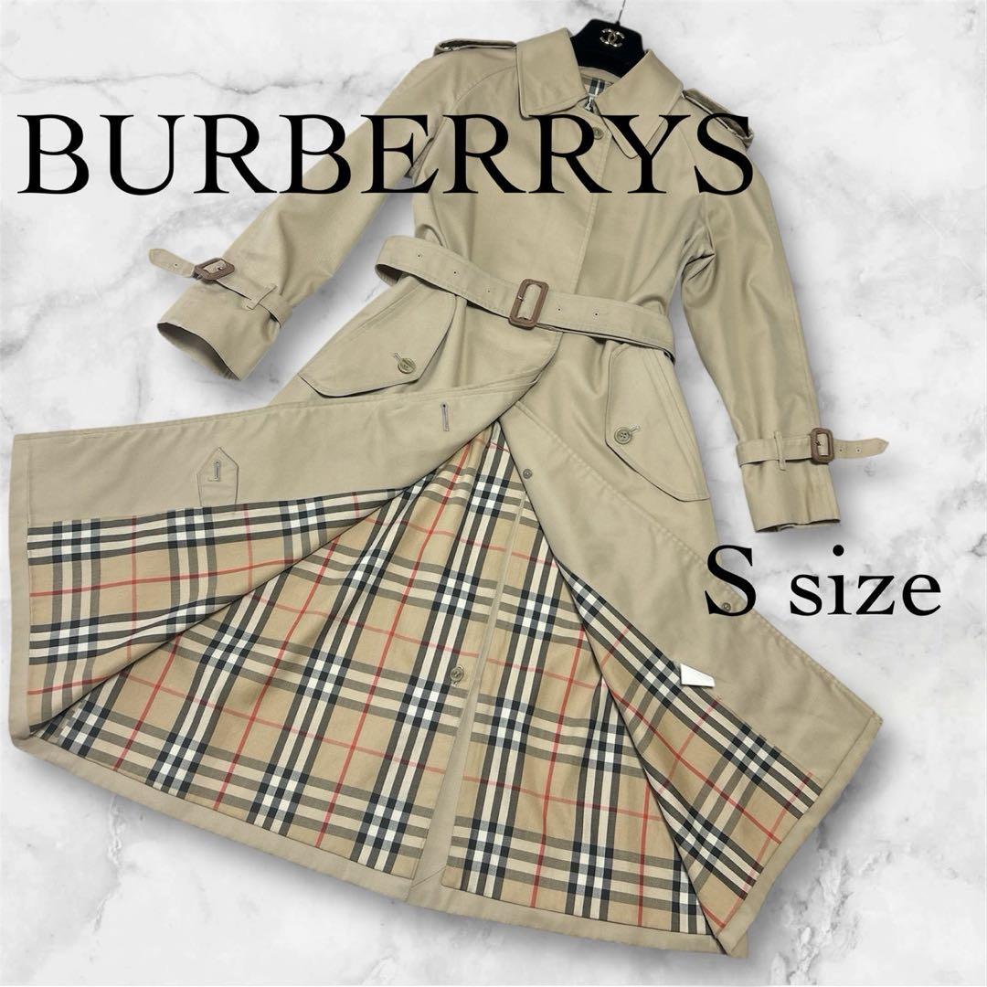 Burberrys トレンチコート ノバチェック 日本製 S バーバリー コート
