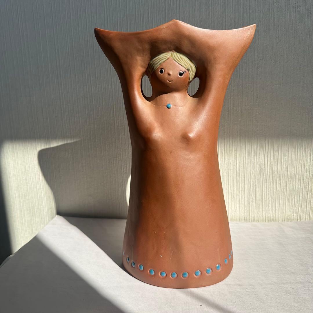 ヴィンテージ！flower doll フラワーベース 花器 花瓶