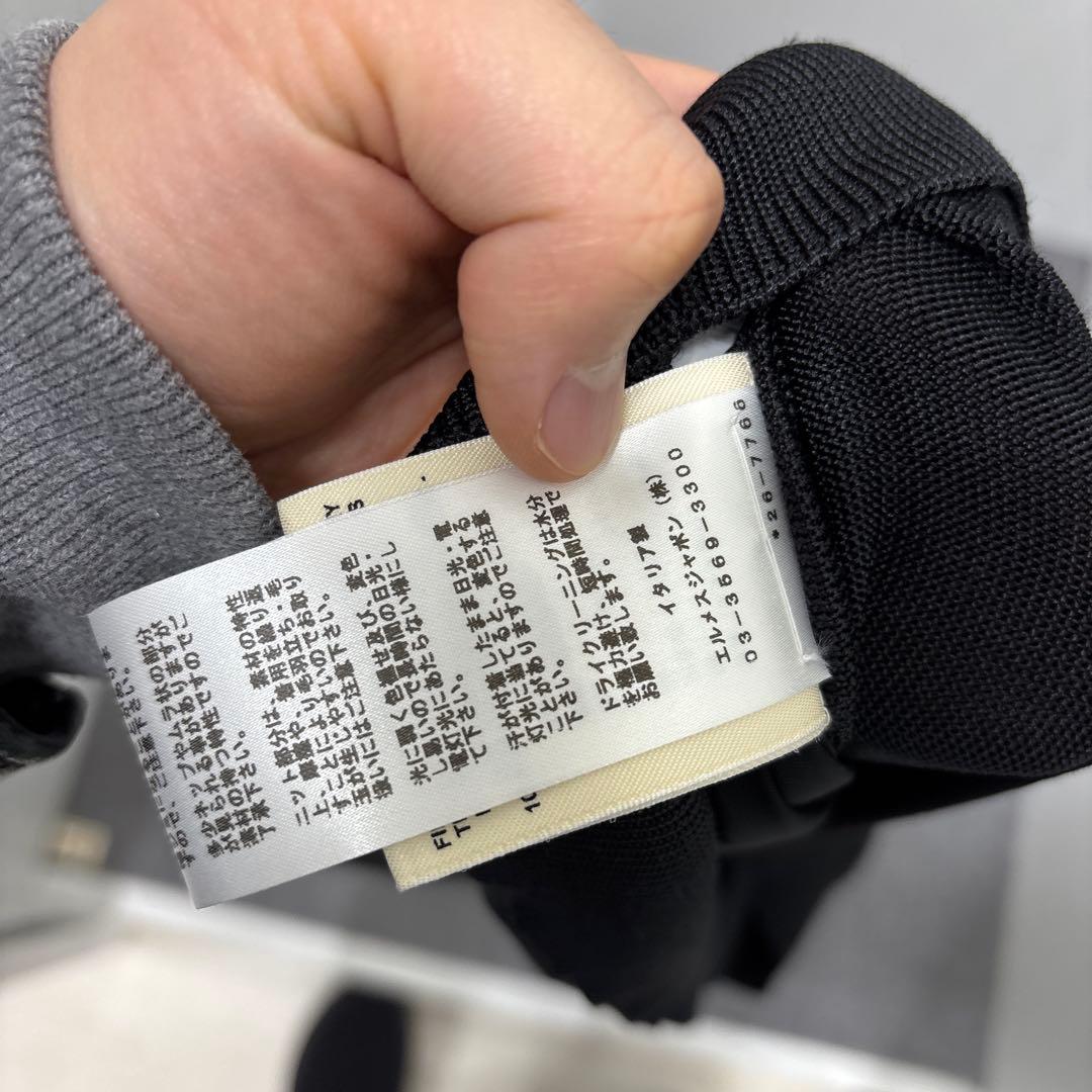 HERMES ツイルレーヌ　シェーヌダンクルニット