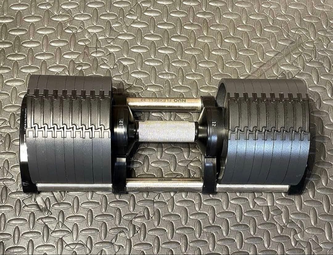 NÜO FLEXBELL 32kg 可変式ダンベル②
