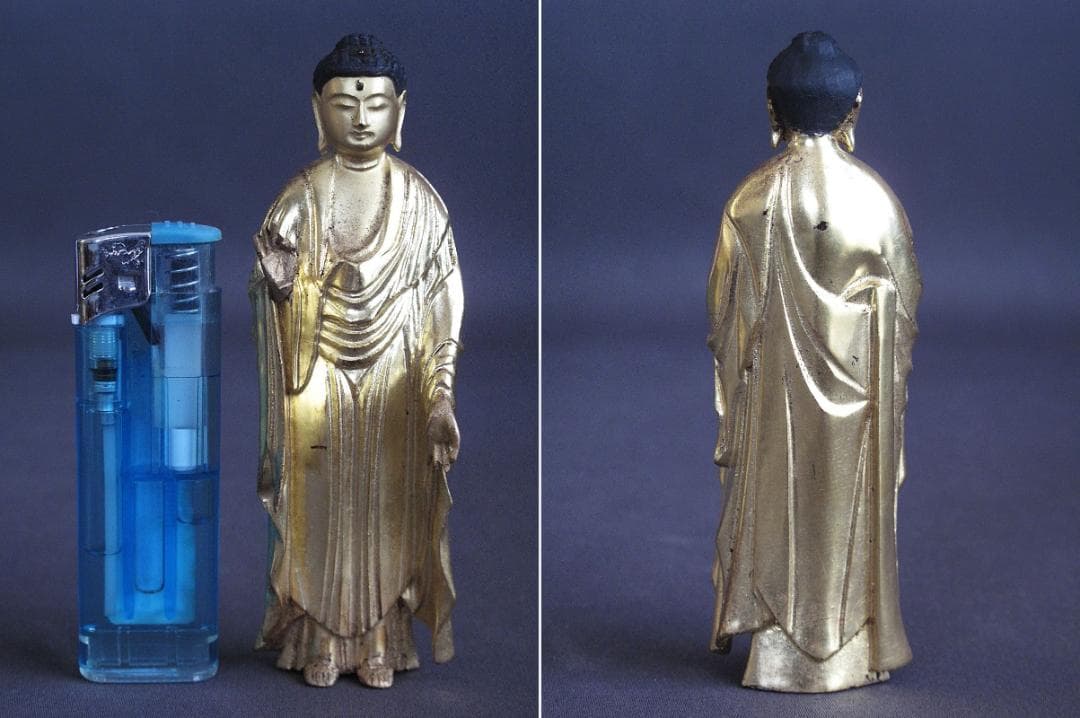 仏像『木造 阿弥陀如来立像』仏像のみ15000円❗️