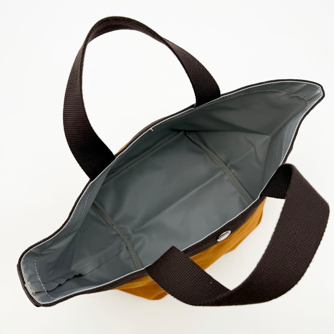 【未使用級】エルベシャプリエ 707C コーデュラ舟型トート ブリック× モカ