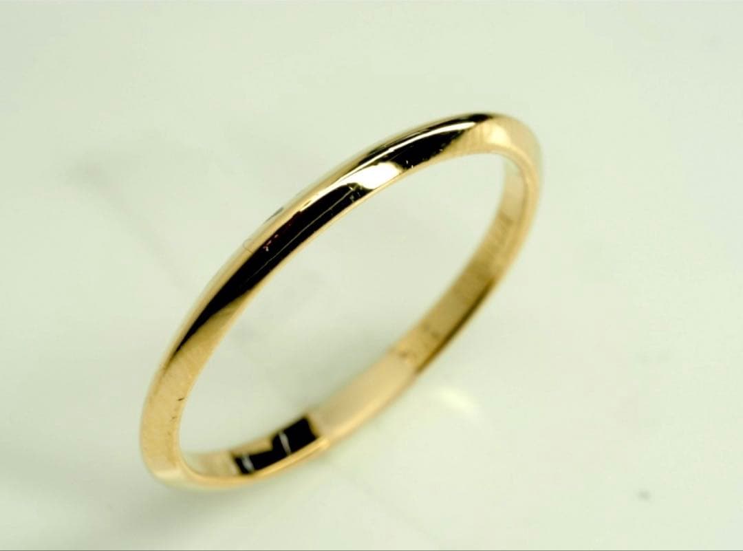 TIFFANY&Co. ティファニー　18k 17号　ナイフエッジ　リング　指輪