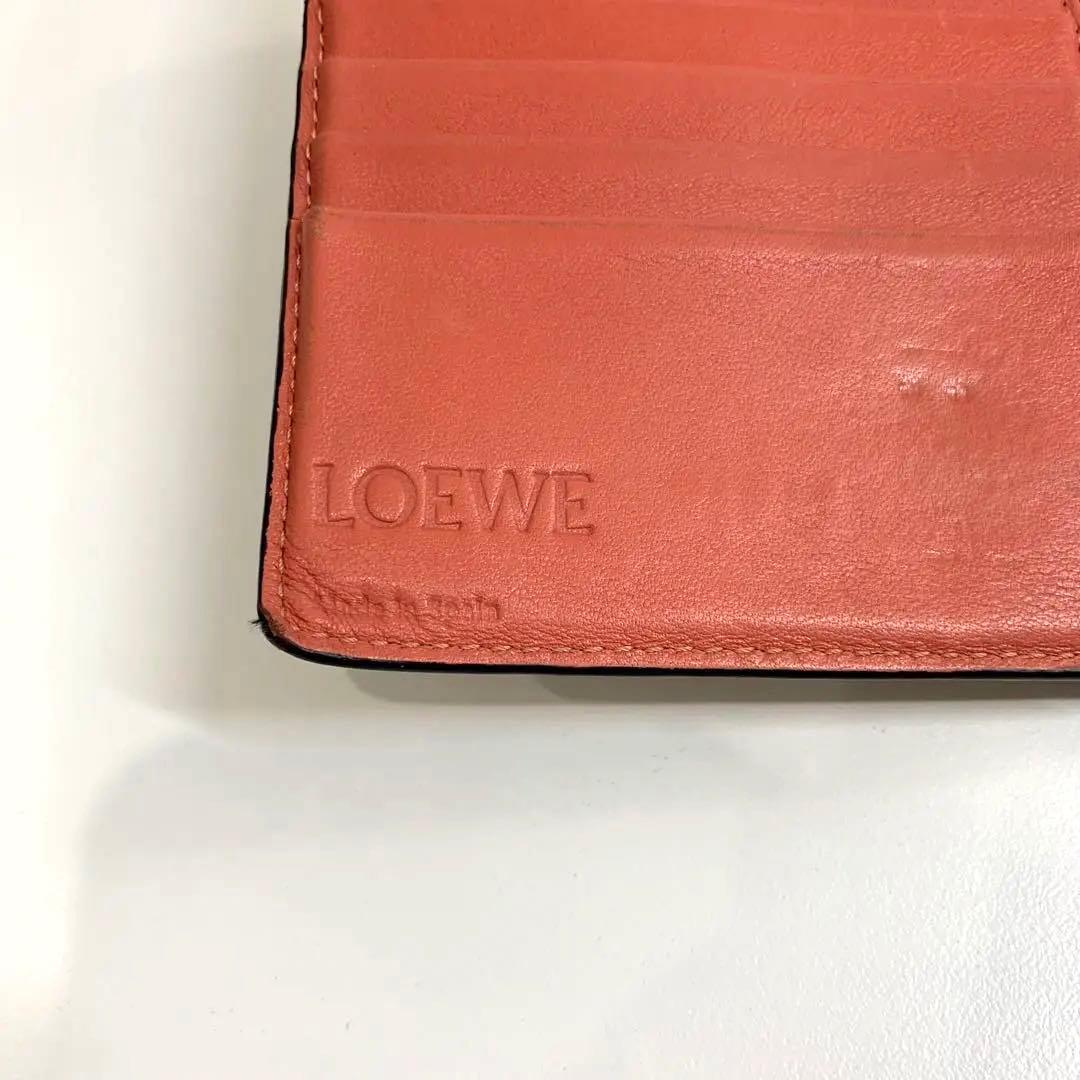 LOEWE ロエベ アナグラム バーティカルウォレット ミディアム 二つ折り財布
