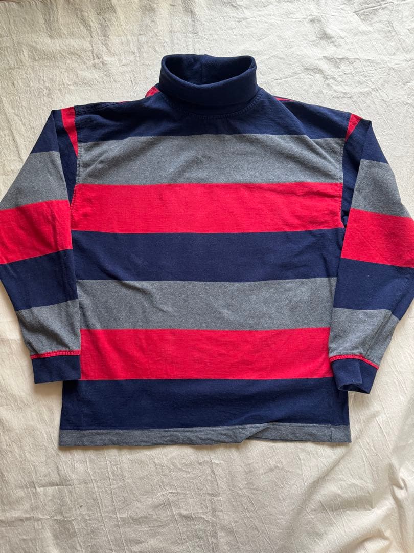 オールドギャップ　タートルネック USA製　ボーダー2色セット