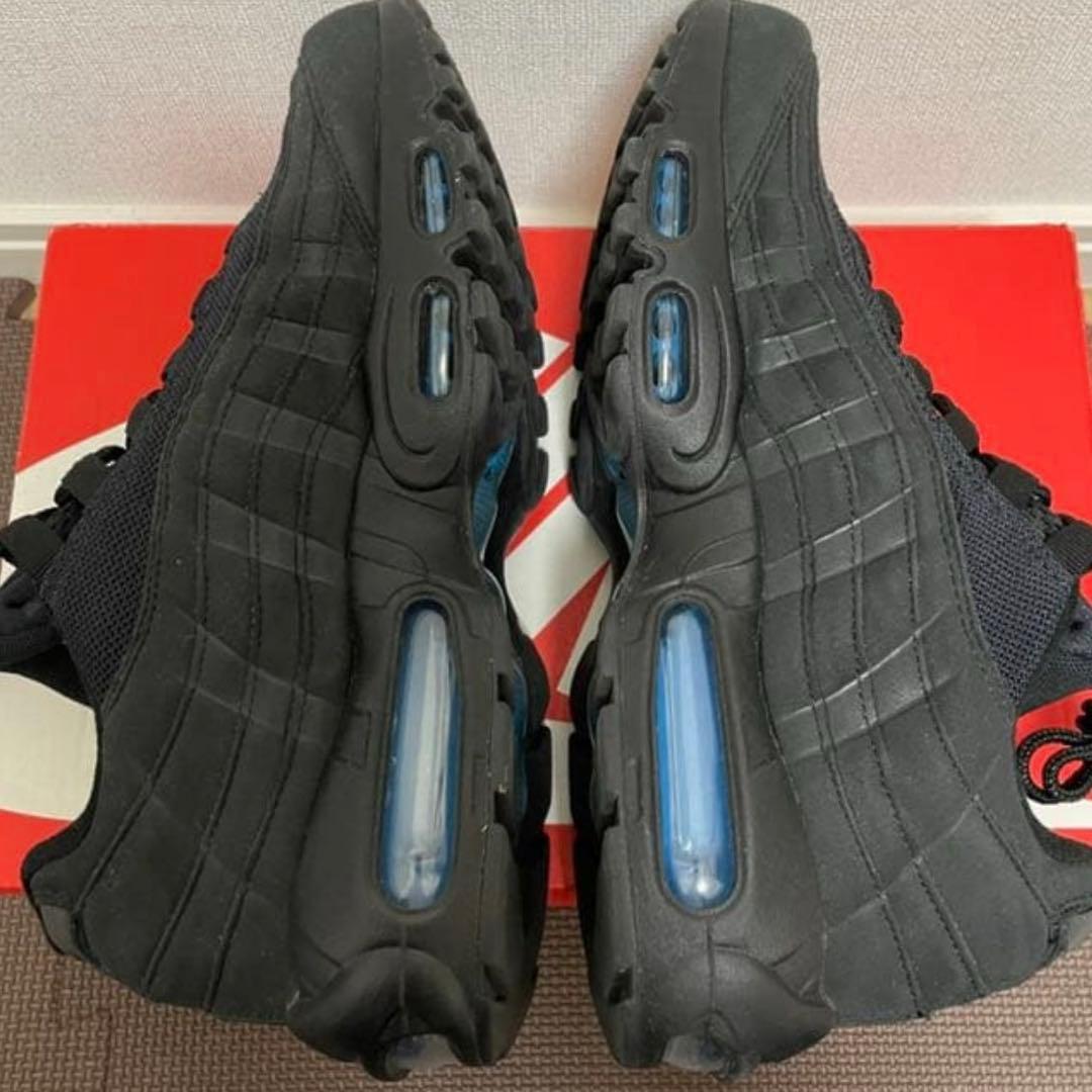 希少 atmos限定 NIKE AIR MAX 95 インペリアルブルー