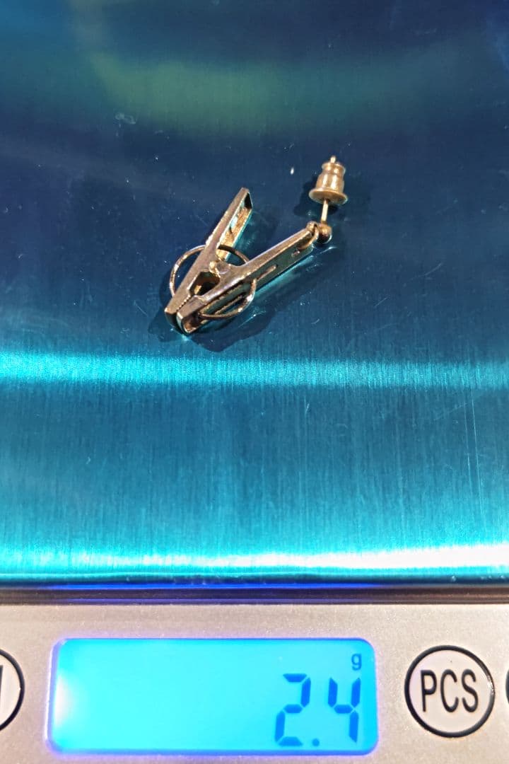 ジャムホームメイド　アナーキー洗濯バサミピアス