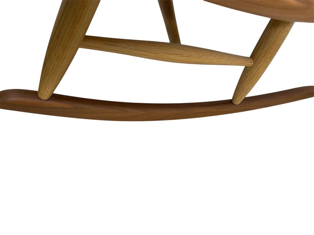 飛驒産業 ロッキングチェア NM267RC木製 高級家具　キツツキマーク