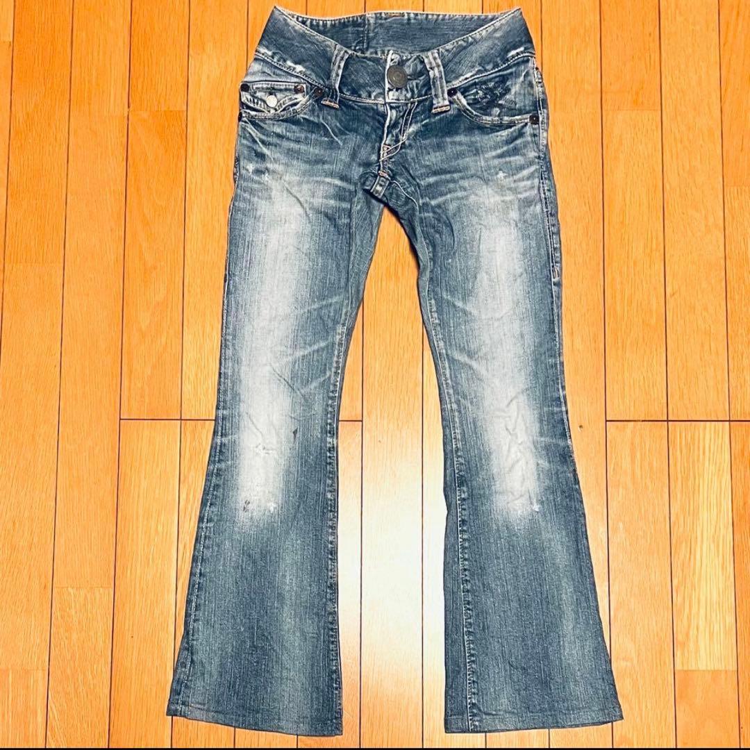 パンツ HYSTERIC GLAMOUR KINKY JEANS VINTAGE XXS