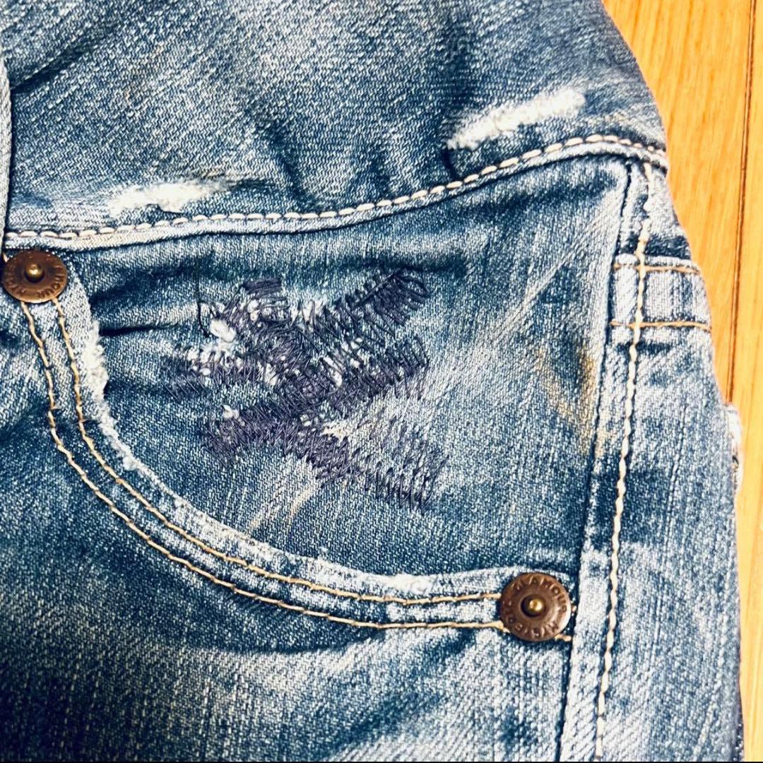 パンツ HYSTERIC GLAMOUR KINKY JEANS VINTAGE XXS