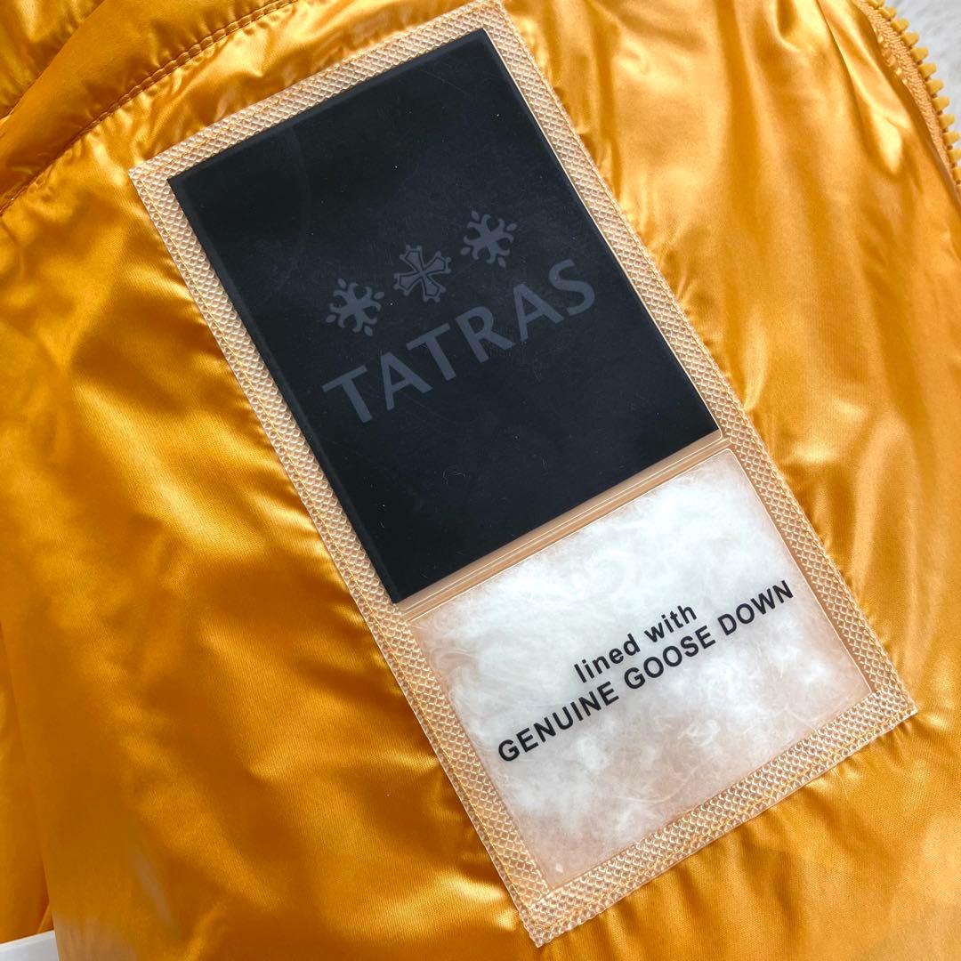 ✨新品•付属品付✨タトラスTATRAS ダウンジャケット ポーランド製 イエロー