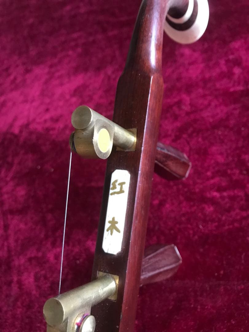 二胡★中古品★紅木★錦蛇本皮