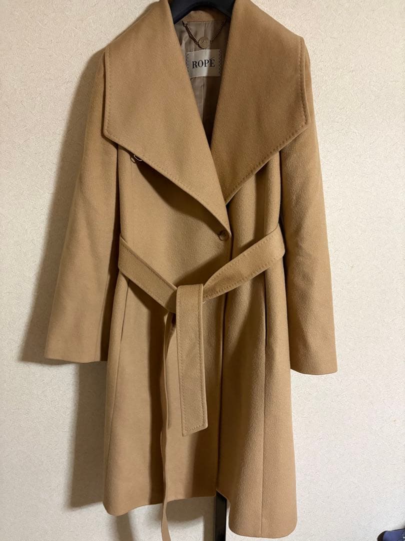 ロペ　カシミヤプレミアムロングコート