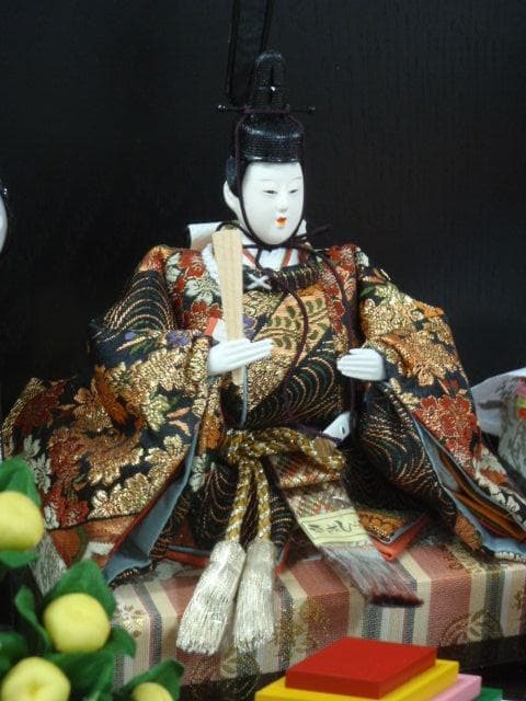 さらに値下！●保管新品 激安♪６１巾 アクリルケース入り ひな人形 雛飾り●