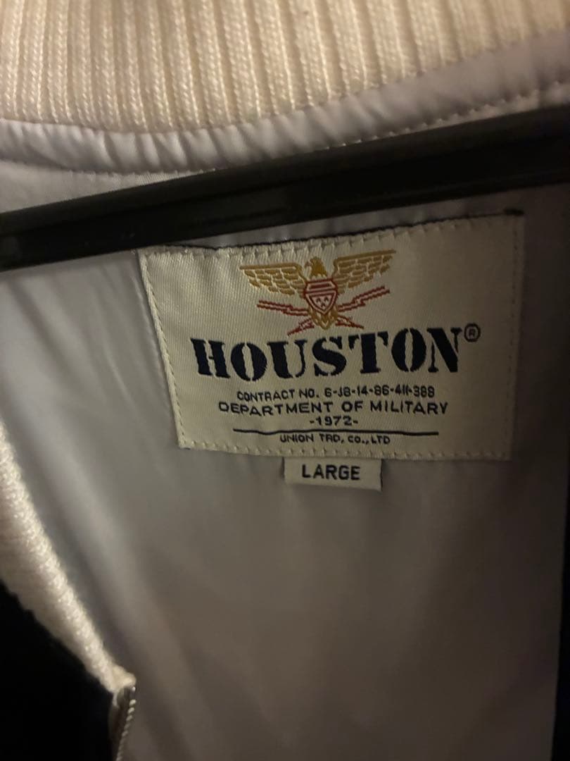 M*a様 HOUSTON スカジャン Lサイズ 黒