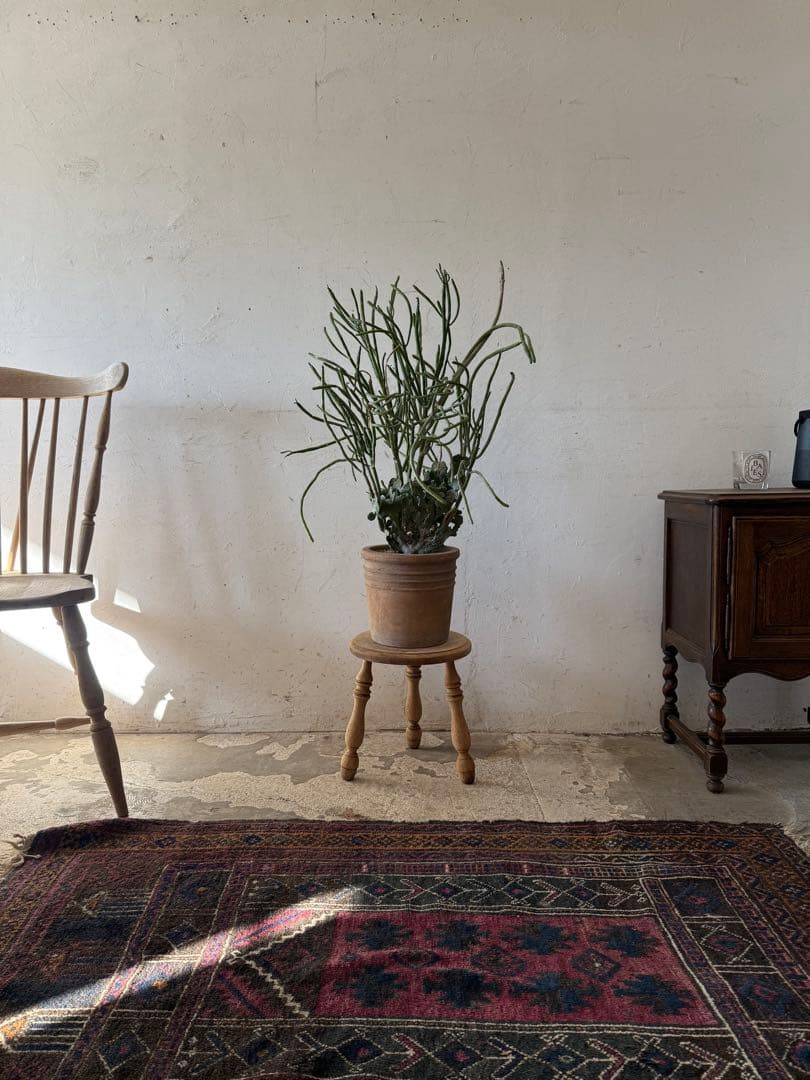 ビンテージ ディスプレイ台　フラワースタンド　花台　剥離