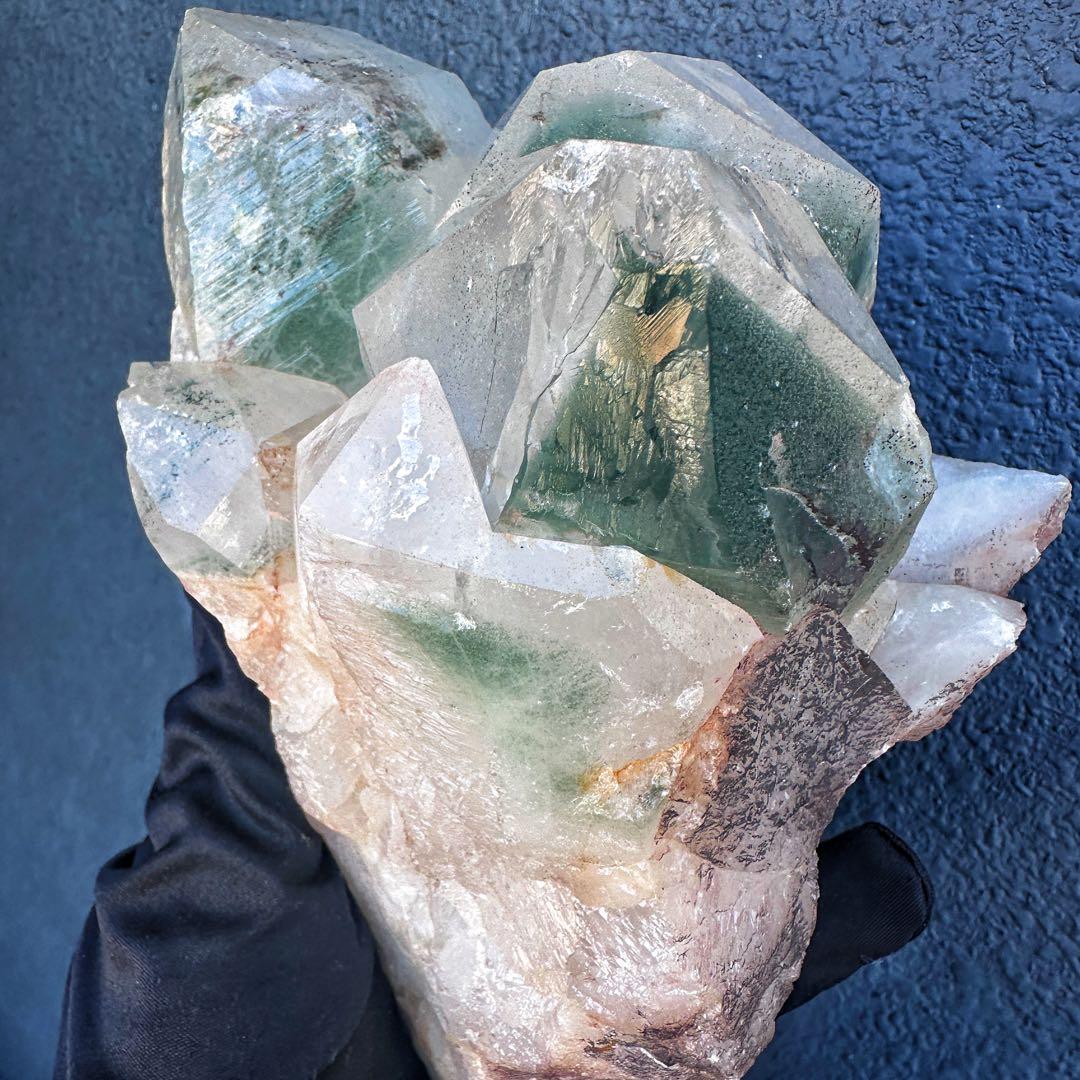 別格高級品 ❗️巨大❗️超強いパワー虹入り☆ヒマラヤ水晶 ガーデンクォーツA1487