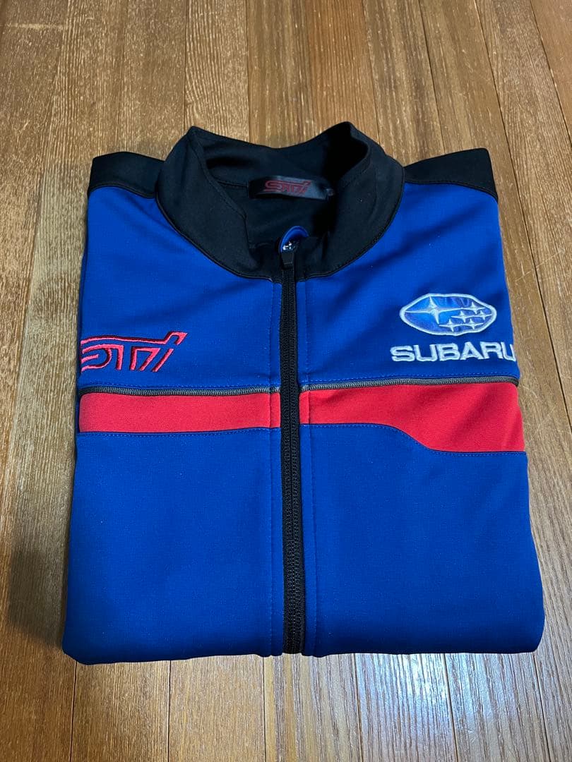 SUBARU STI ジャケット Mサイズ 青