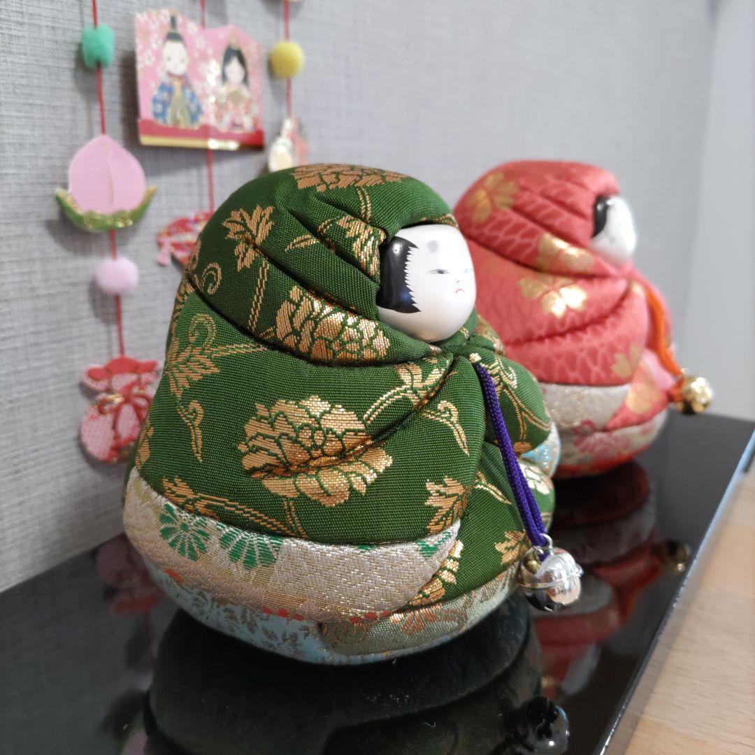 木目込人形『だるま雛』(⁠。⁠♡⁠‿⁠♡⁠。⁠)