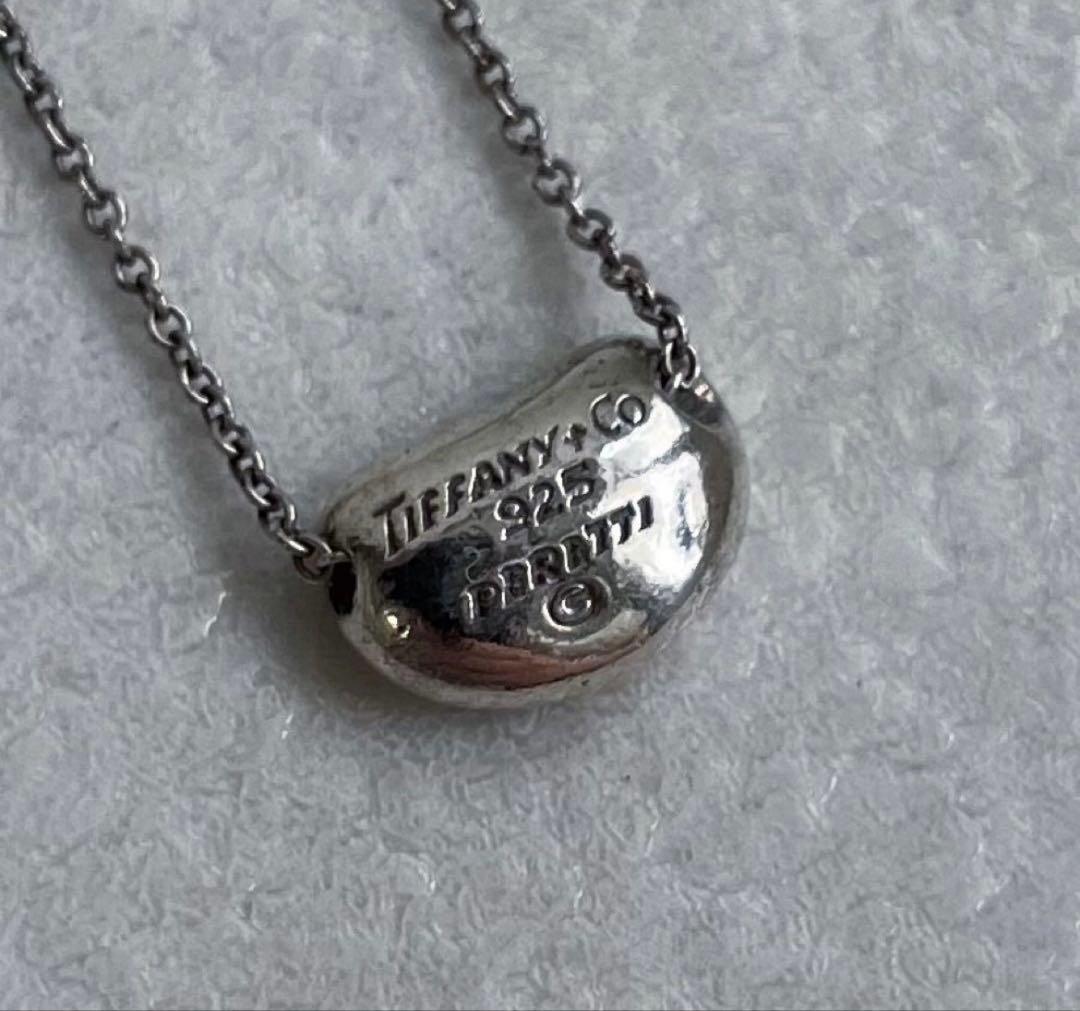 【TIFFANY】シルバービーンズ ネックレス