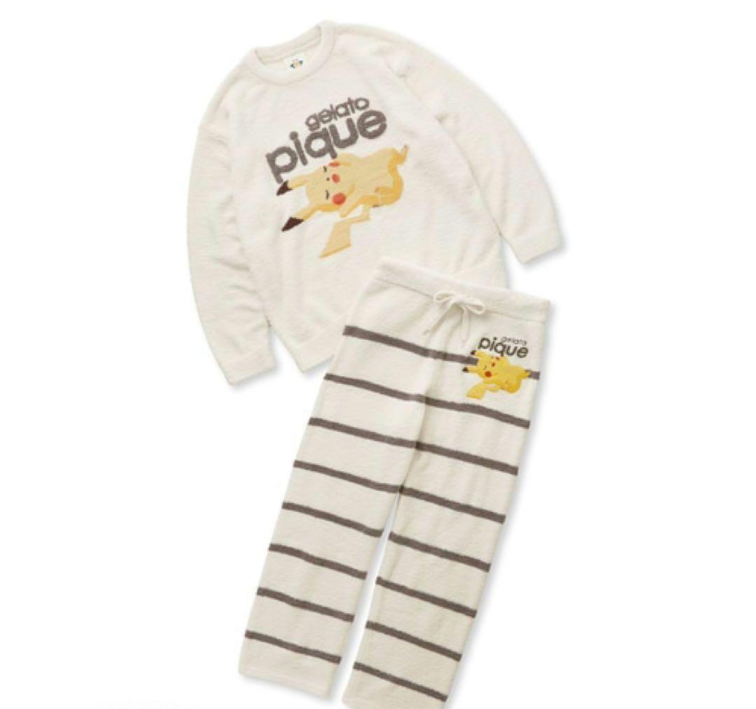 【正規品】gelato pique ピカチュウ ルームウェア M
