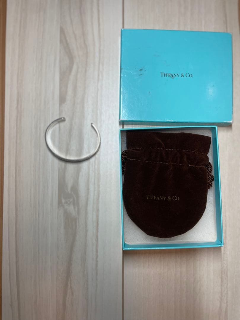美品 Tiffany&Co. ティファニー アトラス シルバー バングル 925