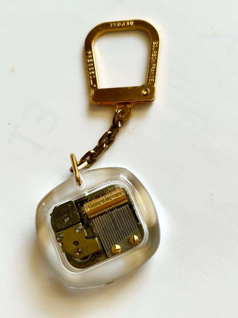 スイス製オルゴールキーホルダー