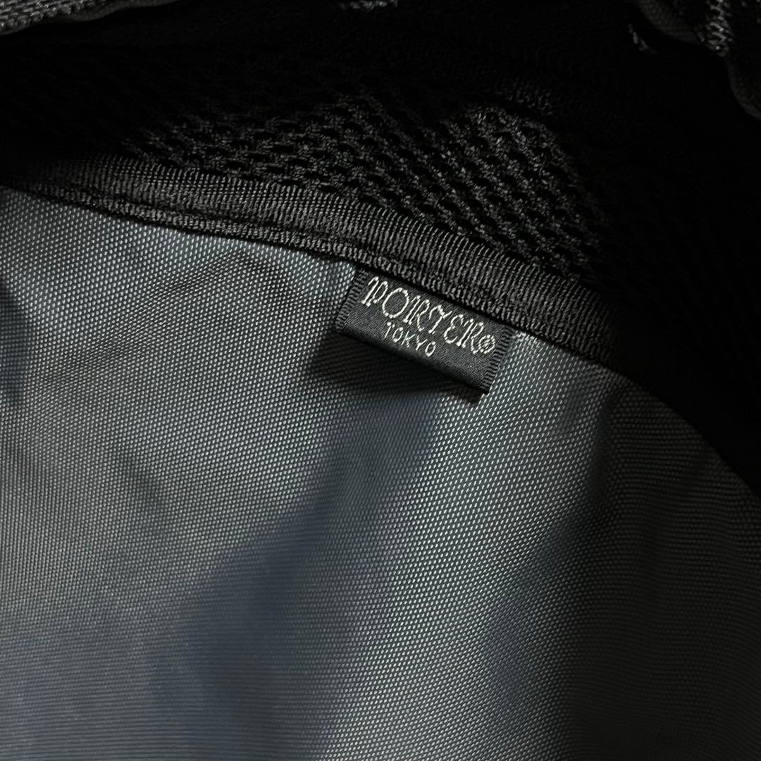 極美品✨ポーター タイム トートバッグ A4収納可能 大容量 ブラック