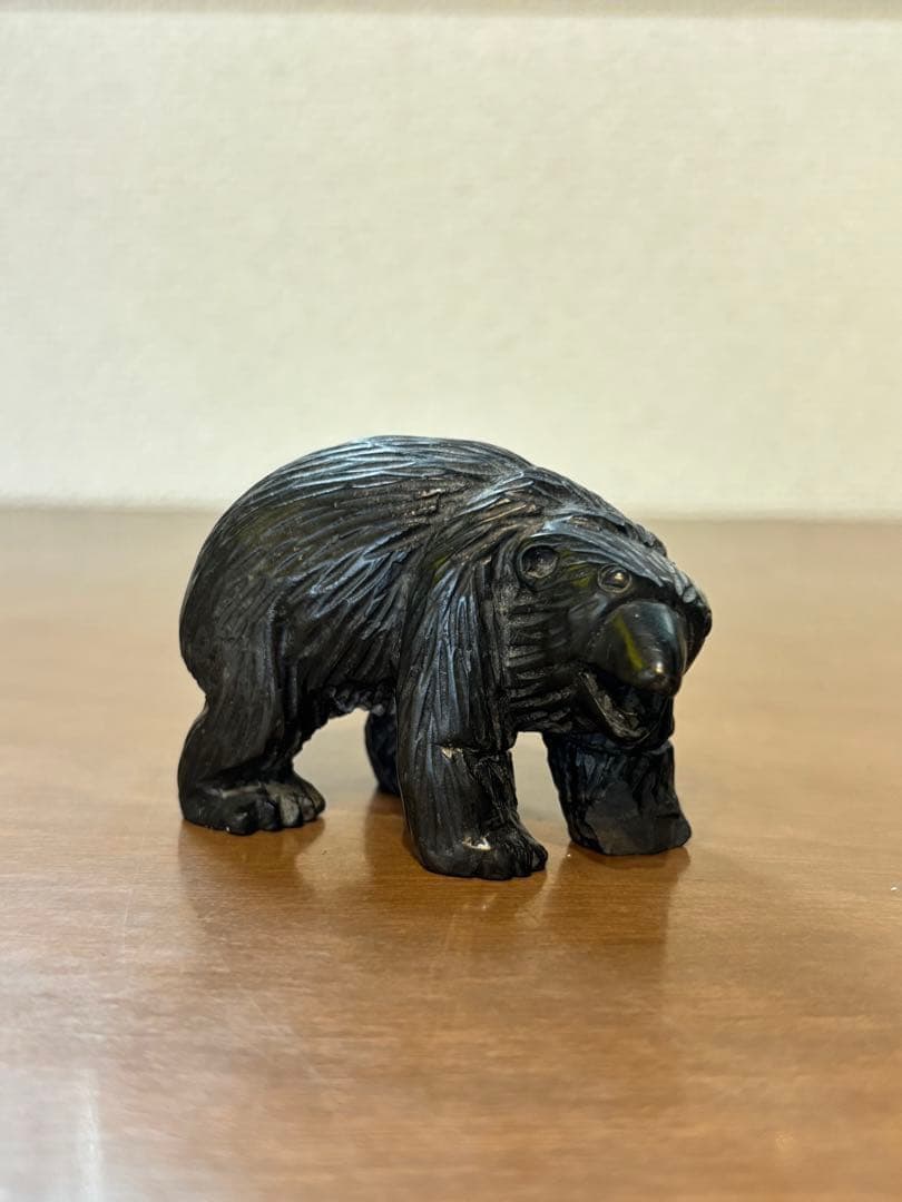 まとめ 石彫り 熊 クマ 十勝石 黒曜石 民芸品 工芸品 木彫り アイヌ ①②③