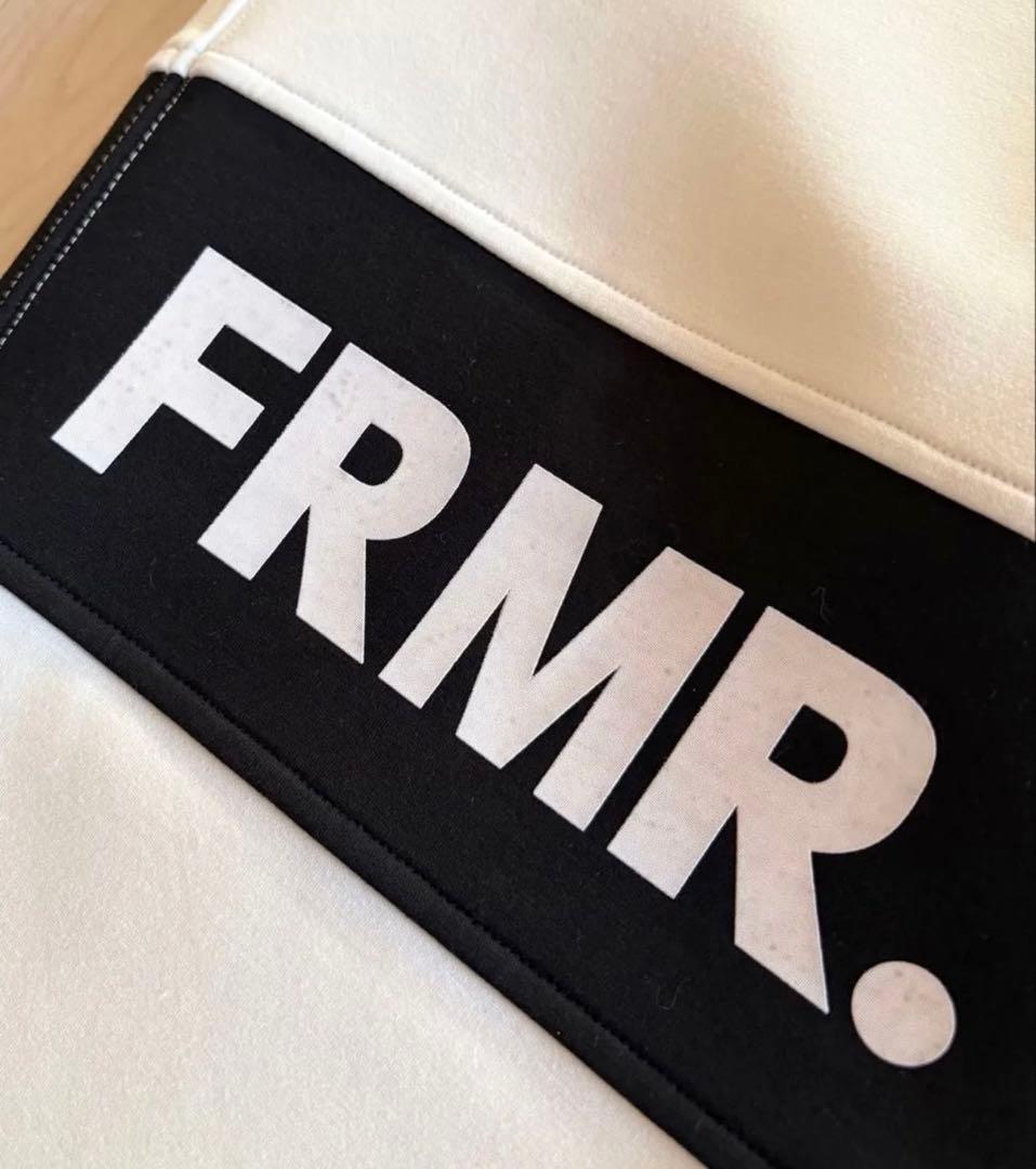 FRMR. ストレッチ　セットアップ ホワイト×ブラック　サイズ2XL