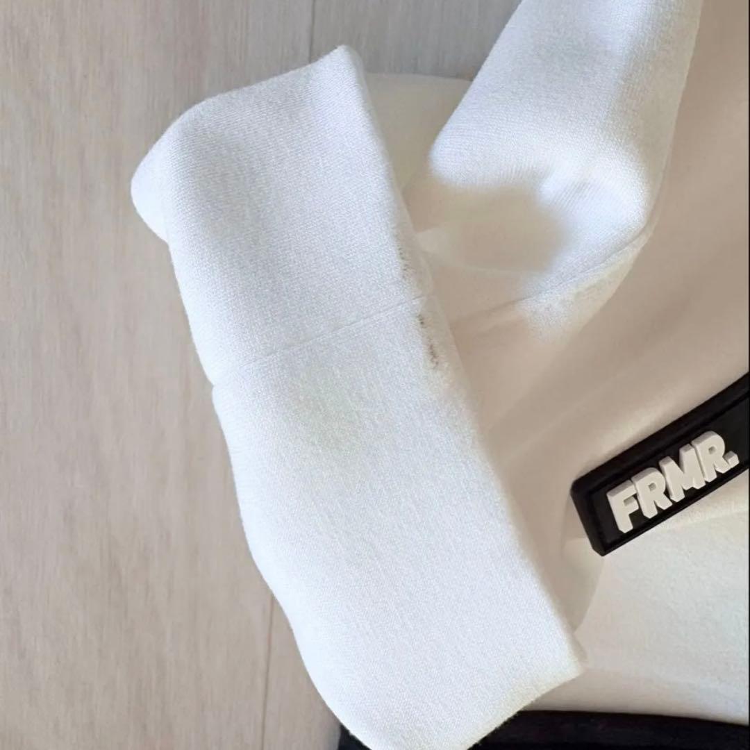 FRMR. ストレッチ　セットアップ ホワイト×ブラック　サイズ2XL