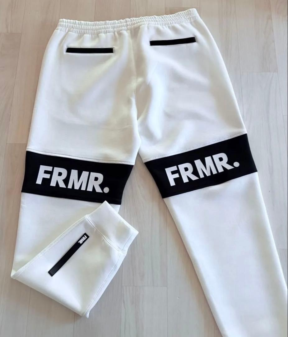 FRMR. ストレッチ　セットアップ ホワイト×ブラック　サイズ2XL