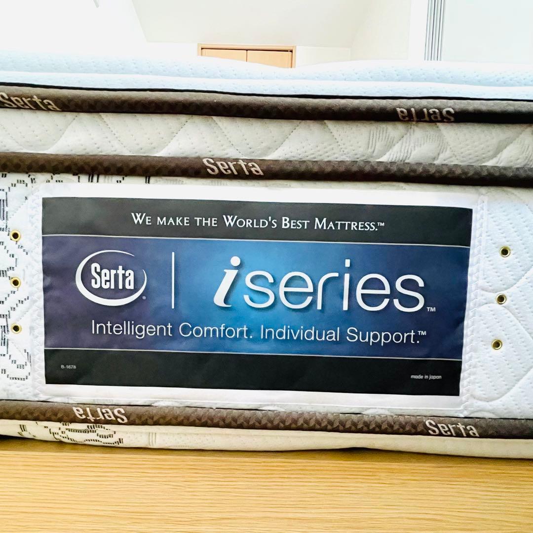 【美品】Serta サータ　マットレス　クイーン　Q2サイズ