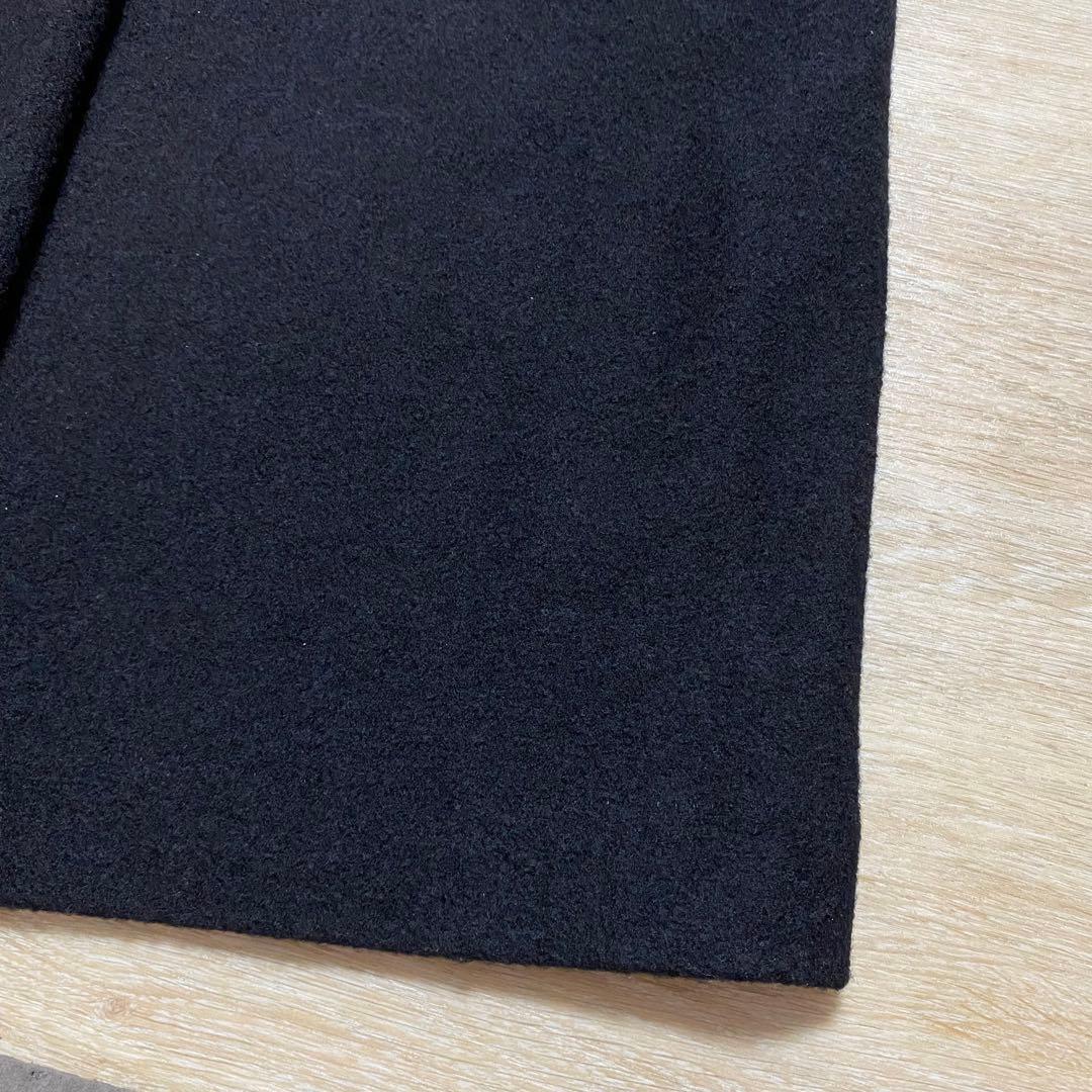 ほぼ新品 かぐれ 今季 ウールタックジャンパースカート ブラック　2025秋冬