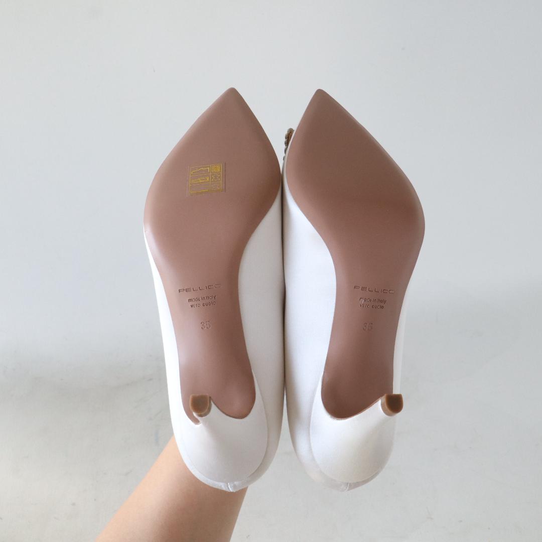 現行品未使用ペリーコアネッリフィッビア　エタニティコレクション8cmヒール35