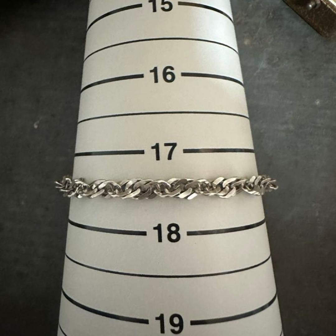 希少　ヴィンテージ　ブレスレット　アンティーク　イタリア　シルバー　925