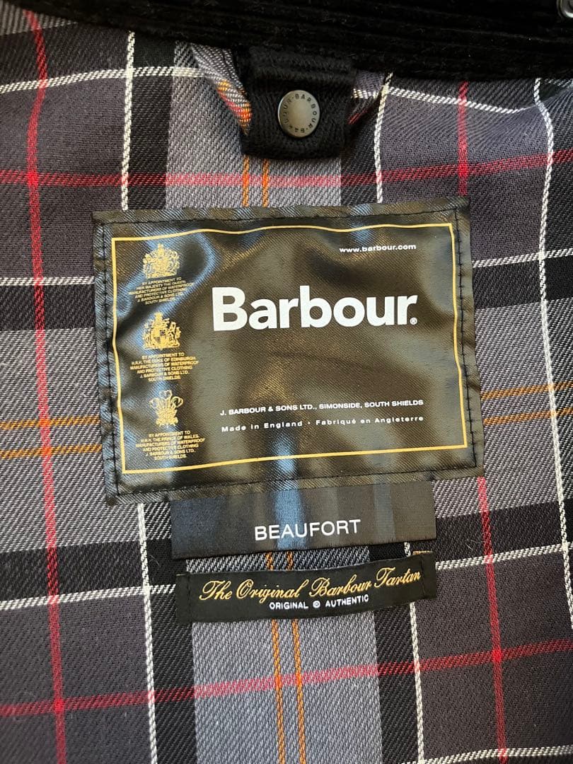 【ほぼ新品】Barbour BEAUFORT サイズ42