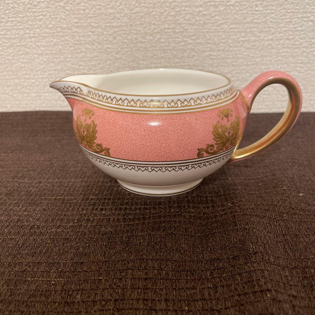 ウェッジウッド　コロンビア　パウダーピンク　クリーマー