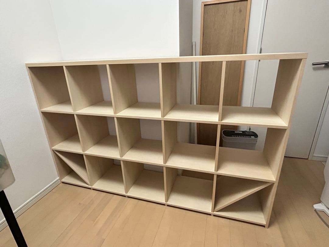 マルゲリータ　本棚ロータイプ　3コマ×5コマ