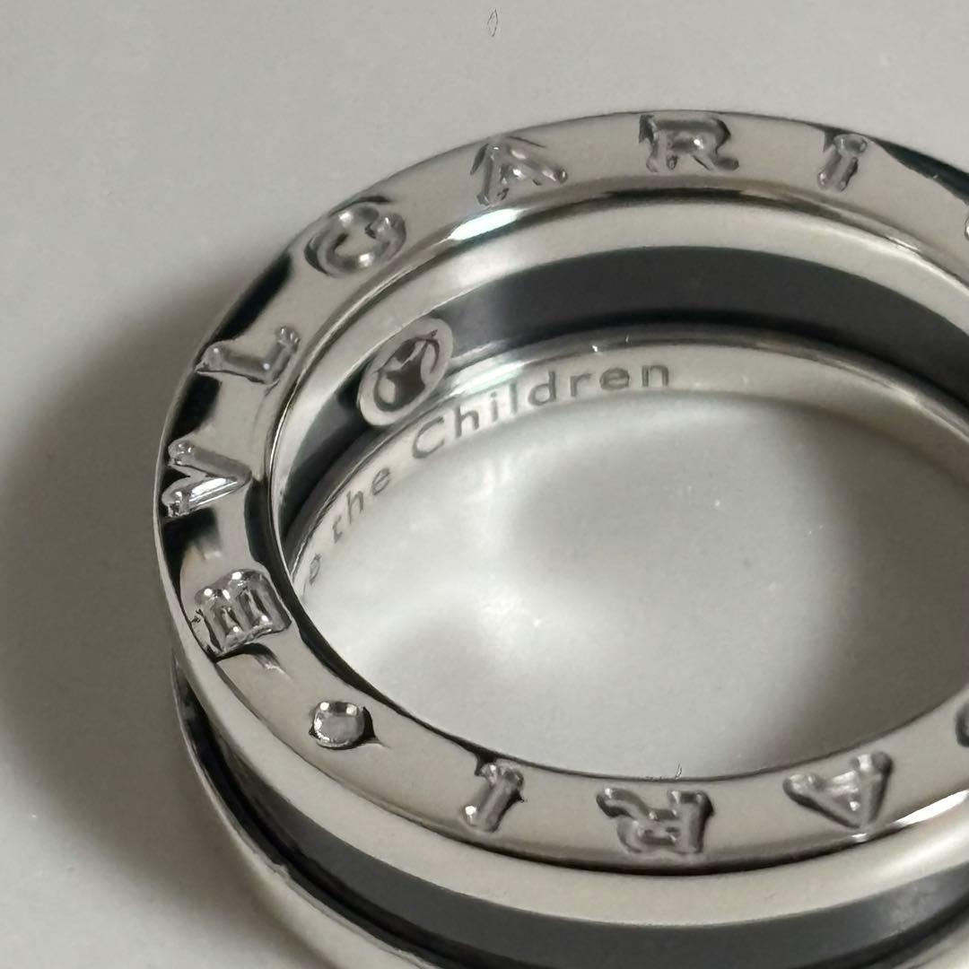 BVLGARI 新品同様品　セーブ ザ チルドレン リング 指輪10号 刻印51