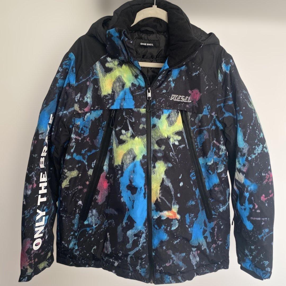 未使用品　DIESEL スノーボードウェア　14Y ダウンジャケット　ブルゾン