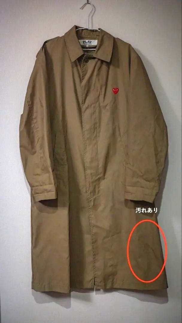 PLAY COMME des GARCONS トレンチコート