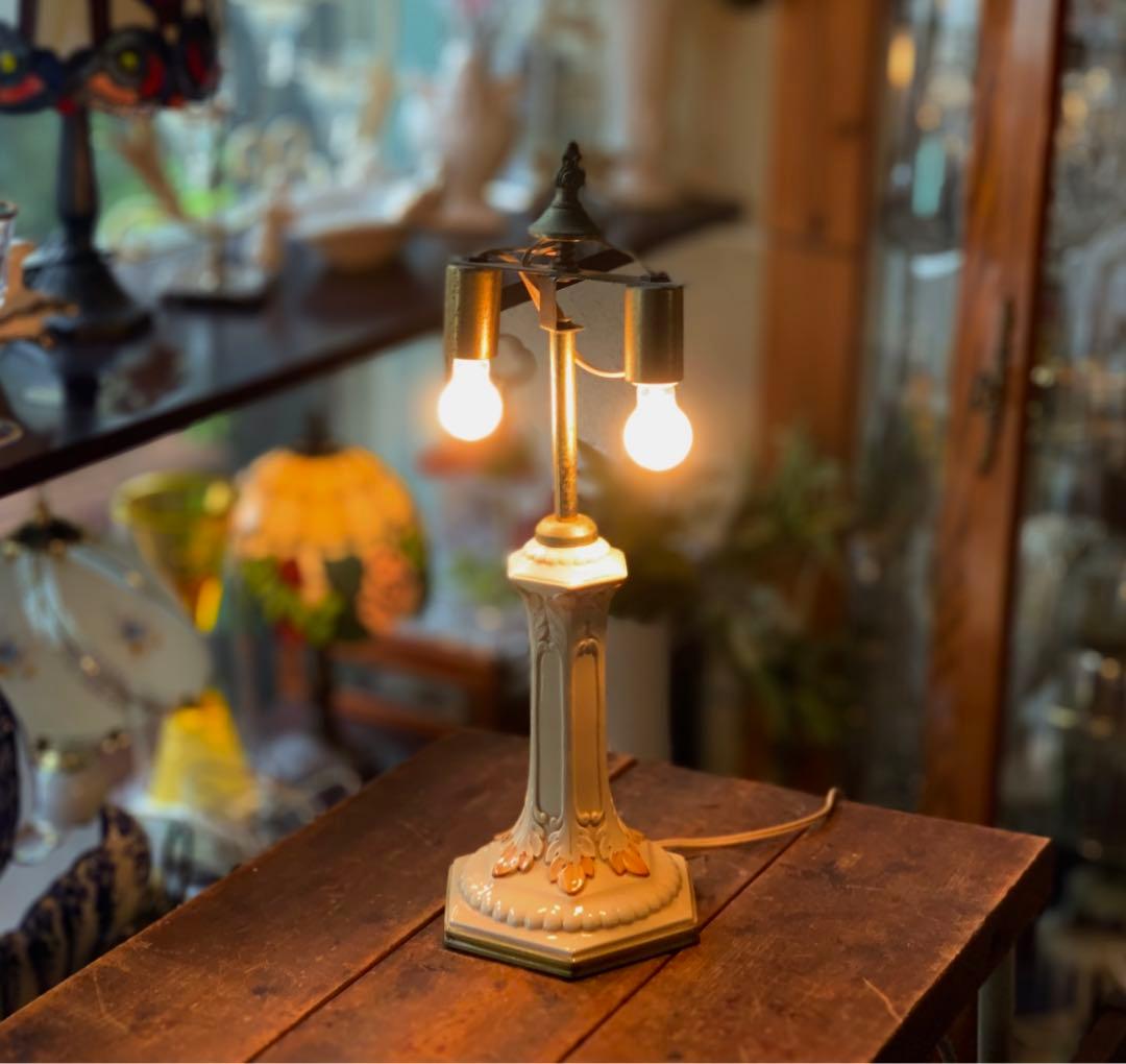 ドマン demain ランプ 卓上ランプ テーブルランプ 陶器 ナイト