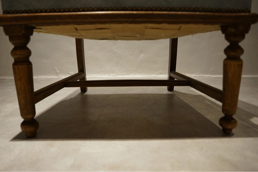 大正時代 アンティーク　ソファ　イージーチェア　1人掛けソファ