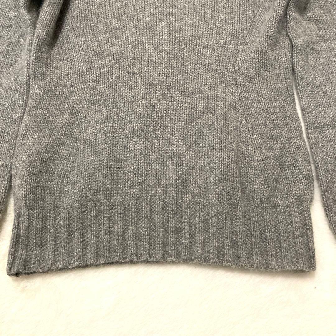 ロロピアーナ カシミヤニットセーター グレー レディース42（S）