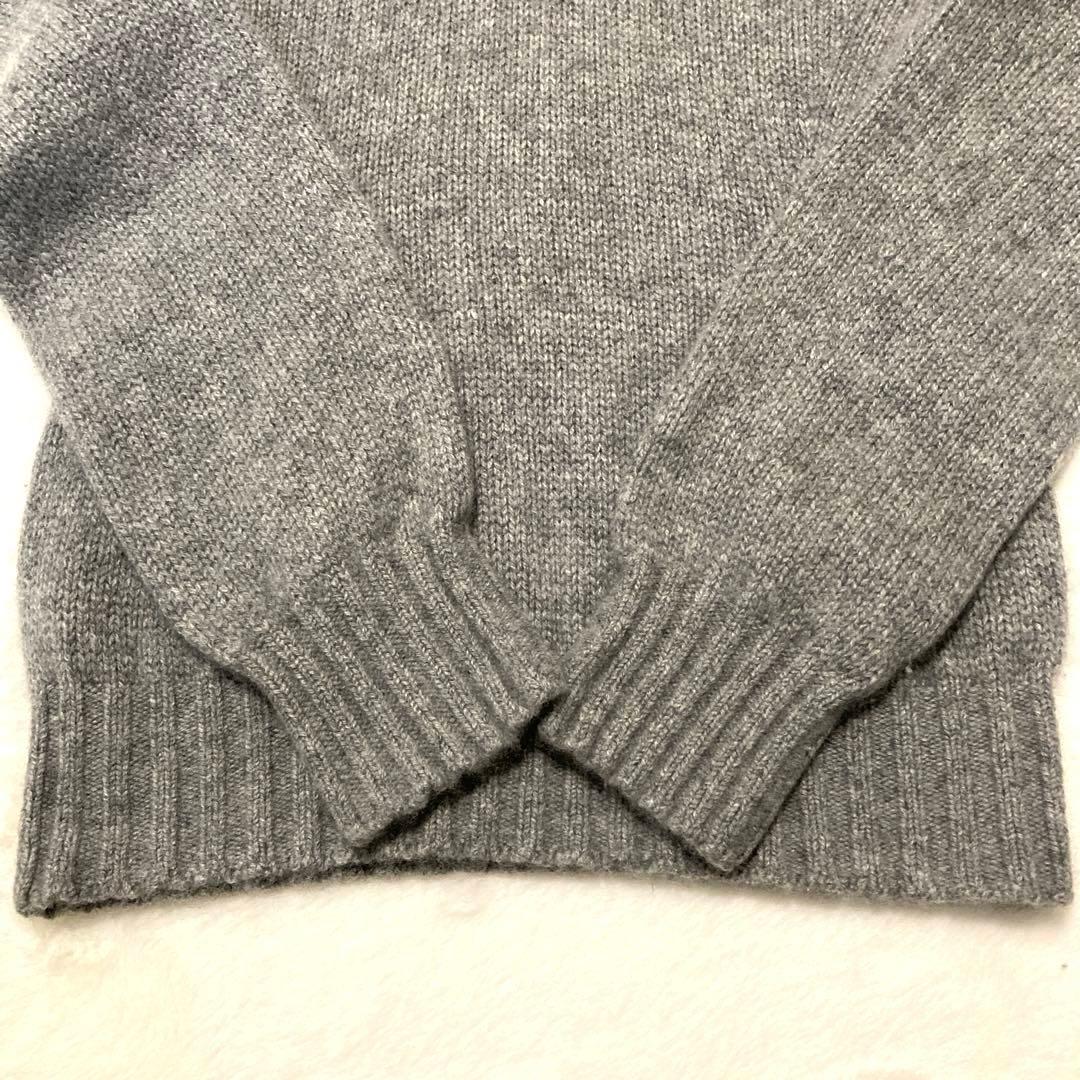 ロロピアーナ カシミヤニットセーター グレー レディース42（S）
