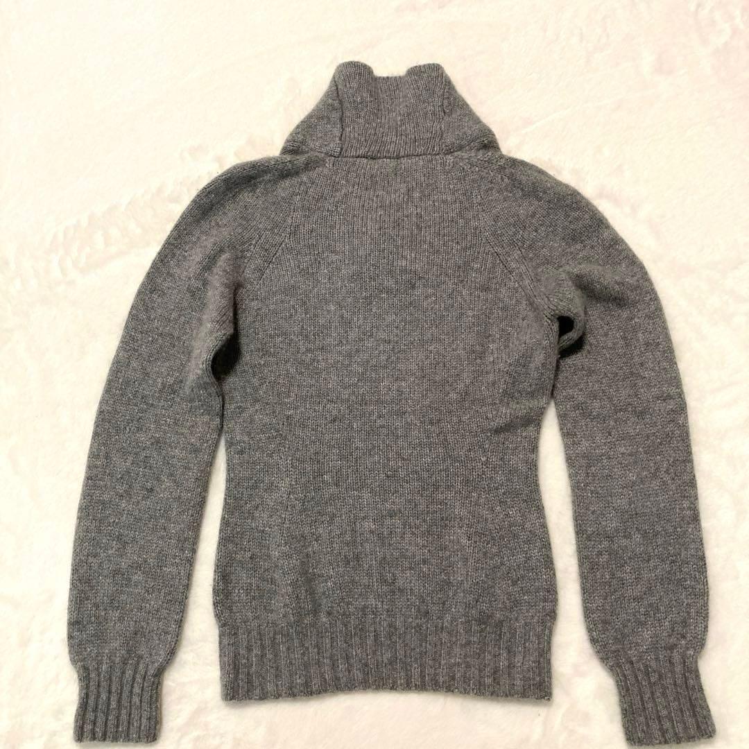 ロロピアーナ カシミヤニットセーター グレー レディース42（S）