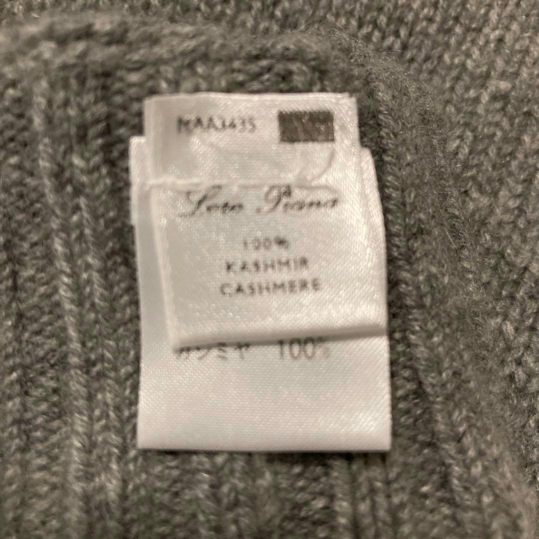 ロロピアーナ カシミヤニットセーター グレー レディース42（S）